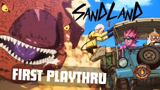 SAND LAND FIRST PLAYTHROUGH LIVE Part 2 [upl. by Hcirdeirf]