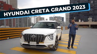 HYUNDAI CRETA GRAND 2023 Más grande ¿vale la pena 🤔 [upl. by Gayn669]