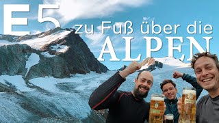 Zu Fuß über die Alpen  Alpenüberquerung auf dem E5 von Oberstdorf nach Meran [upl. by Chader]