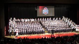 Ohio State Marching Band 2013 Concert Carmen Ohio and Dont Give a Damn 11 10 2013 [upl. by Ila637]