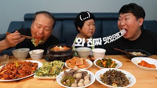 새치 염색하고 봄 냄새나는 맛있는 집밥까지｜제육볶음｜부추전｜바지락순두부찌개｜풋마늘무침 [upl. by Nylecaj633]