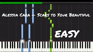 Alessia Cara — Scars to Your Beautiful Piano Tutorial [upl. by Osrit457]