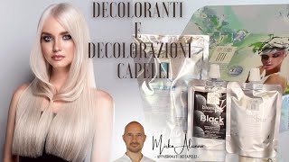 Decoloranti e Decolorazione Capelli Vediamo cosa ce da sapere 🤗 [upl. by Jezabelle]