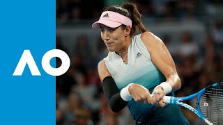 Timea Bacsinszky v Garbiñe Muguruza match highlights 3R  Australian Open 2019 [upl. by Celka340]