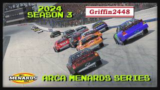 roller coaster  iRacing ARCA Menards Series at Dover [upl. by Jake]