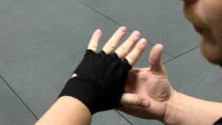 How to wrap hands for Krav Maga training [upl. by Elbart280]