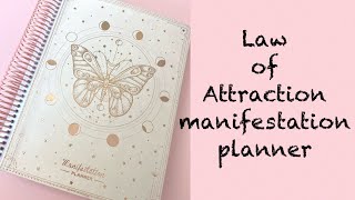 Law of attraction manifestation planner flip  Freedom Mastery [upl. by Deevan951]