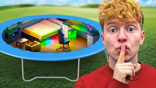 Ik Bouwde Een Geheim Huis Onder Mijn Trampoline [upl. by Myke]