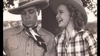 Priscilla Lane amp Dick Powell Sing Ride Tenderfoot Ride From Cowboy from Brooklyn [upl. by Helbonnas]