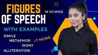 Figures Of Speech  English Grammar  All Figures Of Speech In 20 Minutes  Tricks amp Examples 🔥 [upl. by Mauceri]