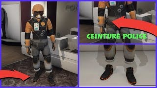 GLITCH TENUE CEINTURE DE POLICE ASTRONAUTE MODDER AVEC MASQUE KRAMPUS [upl. by Caia]