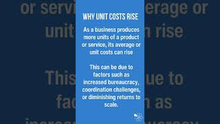 Diseconomies of Scale  60 Second Business [upl. by Keener]