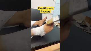 Paraffinwax Therapy 😎💥 physiojasmine ytshorts ashortaday [upl. by Lindsay51]