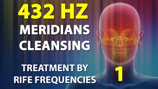 432 HZ Meridians Cleansing  RIFE Frequencies Treatment Energy amp Quantum Medicine with Bioresonance [upl. by Nitsirc348]