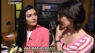 Ana María Orozco Entrevista Parte 2 – Versus 2001 [upl. by Edahsalof]