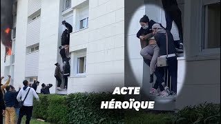 À Nantes ces jeunes sauvent une famille dun incendie [upl. by Porty525]