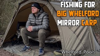 Winter Fishing for BIG Cotswold Mirror Carp at Whelford Pools🎣 [upl. by Etat]