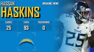 𝐁𝐑𝐄𝐀𝐊𝐈𝐍𝐆 𝐍𝐄𝐖𝐒 Los Angeles Chargers Claim RB Hassan Haskins Off Waivers  2024 NFL Offseason [upl. by Stephenie23]