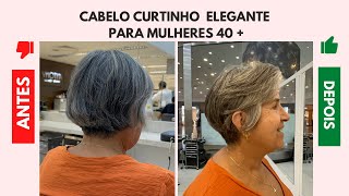 Como Fazer o Corte de Cabelo Curtinho Feminino [upl. by Hayley]