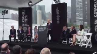 Hudson Companies David Kramer Describes Passive Energy Hi Rise At Cornell Tech Groundbreaking [upl. by Eikcuhc]