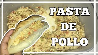 DELICIOSA RECETA DE PASTA DE POLLO 🪐 [upl. by Nabila]