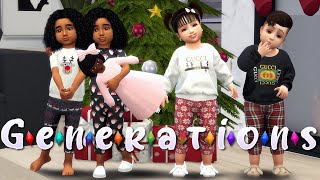 RAISING TWINS l GENERATIONS l SIMS 4 [upl. by Hartley]