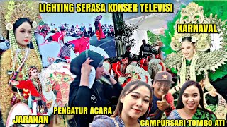 NONTON CAMPURSARI TOMBO ATI KARNAVAL JARANAN SOBONTORO BALEN BOJONEGORO LIGHTING SERASA KONSER DI TV [upl. by Mill]