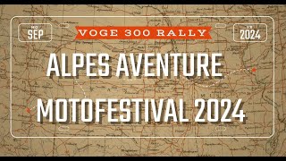 ALPES AVENTURE MOTOFESTIVAL 2024 [upl. by Drofnats]