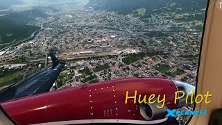 Air King 350 lands in Innsbruck Austria LOWI [upl. by Tracay]