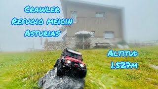 Subida crawler al refugio Meicin Asturias altitud 1527m [upl. by Norved]