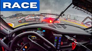 CRAZY Onboard Start in Porsche Cup at SpaFrancorchamps  POV Race 2 [upl. by Lleruj]