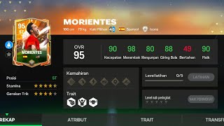 EA FC MOBILE REVIEW MORIENTES GABUNGAN HAALAND  VAN PERSIE 🔥🔥🔥 [upl. by Ribble]