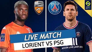 🔴🔵 LORIENT  PSG LIVE  ALLEZ PARIS  🚨RAMOS ET MESSI TITULAIRE DERNIER MATCH AVANT LA TREVE  L1 [upl. by Reba]