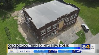 Old Franklin School turned into new home [upl. by Colvert]