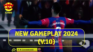 New PES 17 GamePlay V10 2024 [upl. by Conni]