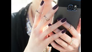 Ideas para UÑAS ELEGANTES de otoñoinvierno TENDENCIA MINIMALISTA [upl. by Vevay]