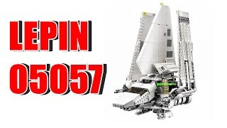 Lepin 05057 Imperial Shuttle Tydirium [upl. by Kaltman]