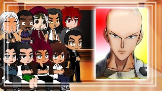 BAKI REACT SAITAMA as A NEW OPPONENT  One Punch Man  Gacha Club [upl. by Eidoj]