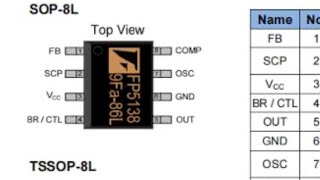 fp5138 ic circuit diagram FP5138BBOOST CONVERT CONTROL IC [upl. by Assira209]