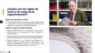 Argumentación jurídica  La teoría de la argumentación de Robert Alexy [upl. by Sapowith275]