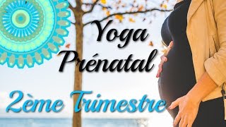 Yoga Prénatal Spécial 2ème Trimestre avec Ariane [upl. by Llenaej316]