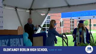 Olentangy Berlin 2020 Graduation [upl. by Neerhtak]