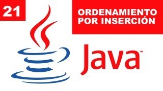 Ordenamiento por Inserción Insertion Sort en Java [upl. by Eilram]