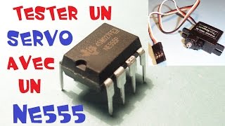 TRONIK AVENTUR 128  PWM SERVO commandé par NE555  COMMENT PILOTER SERVO  TUTORIEL [upl. by Libyc122]