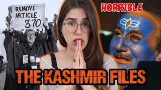 THE KASHMIR FILES Movie Reaction Part 1  Anupam Kher  Darshan Kumaar  Vivek Agnihotri [upl. by Ayr]