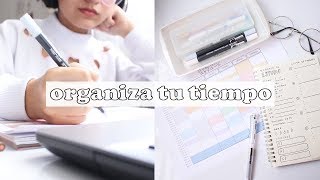 ORGANIZA Y GESTIONA TU TIEMPO CON HORARIOS  metodos tips y plantillas  sofiapricot [upl. by Esil]