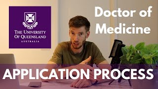 HOW TO APPLY TO UQ DOCTOR OF MEDICINE  University of Queensland  Medical School [upl. by Herold]