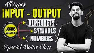 Input Output Concepts amp Logics for all Banking Exams  Yashraj Sir  Veteran [upl. by Lustick]