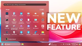 How to Enable New Start Menu All Apps Section in Windows 11 226353420 [upl. by Paddie]