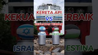 KERETA API VS TELUR PALESTINA amp TELUR ISRAEL shorts keretaapi palestine israel viralvideo [upl. by Yenattirb]